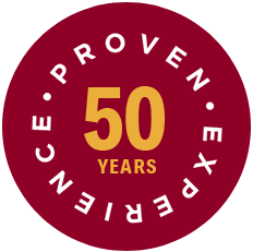 50 Years Proven Expertise
