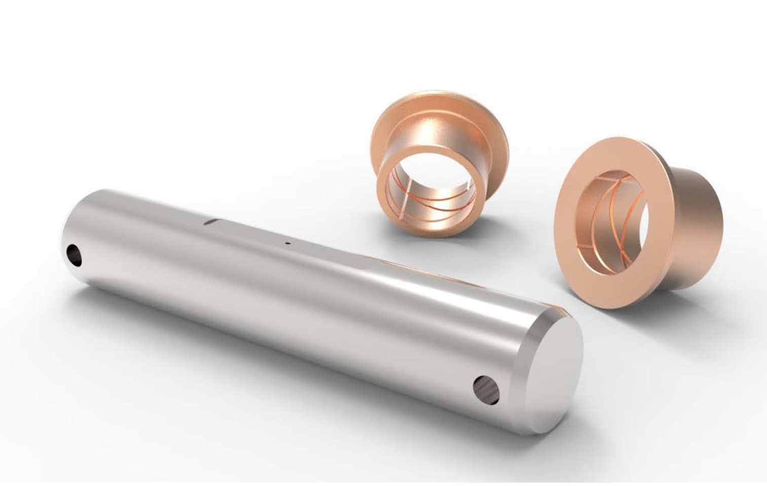 Front Idler Bushes, Shafts & Thrust Washers