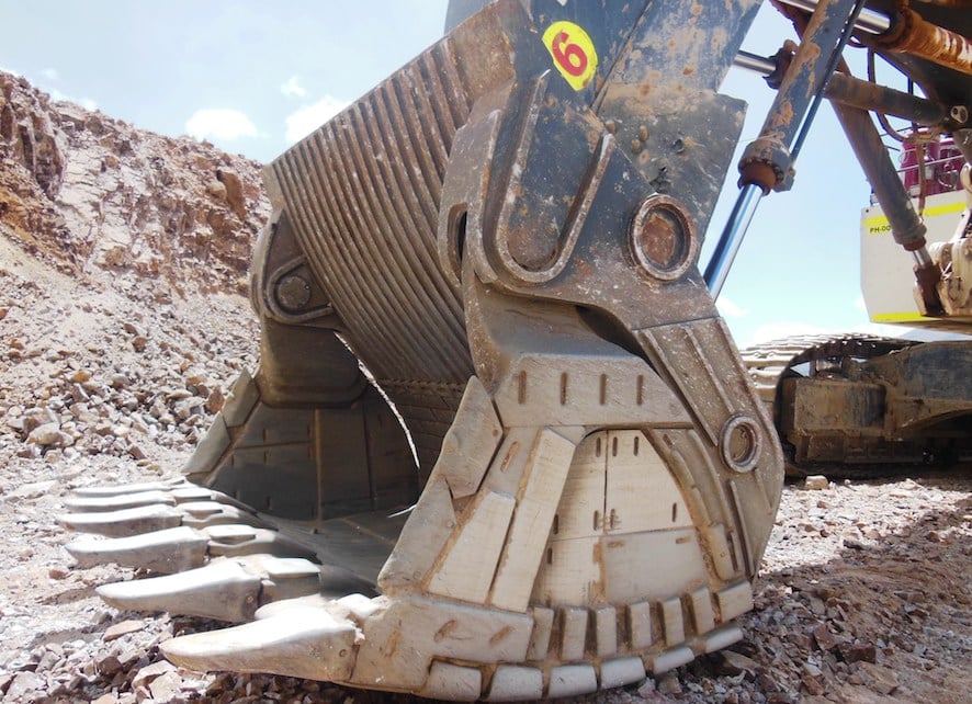 mining excavator bucket